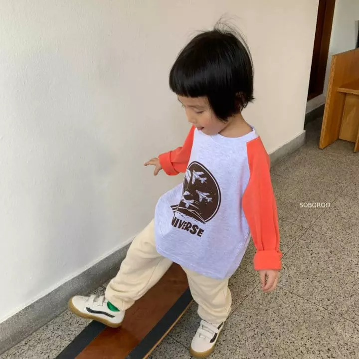 Soboroo - Korean Children Fashion - #designkidswear - Universe Raglan Tee - 11