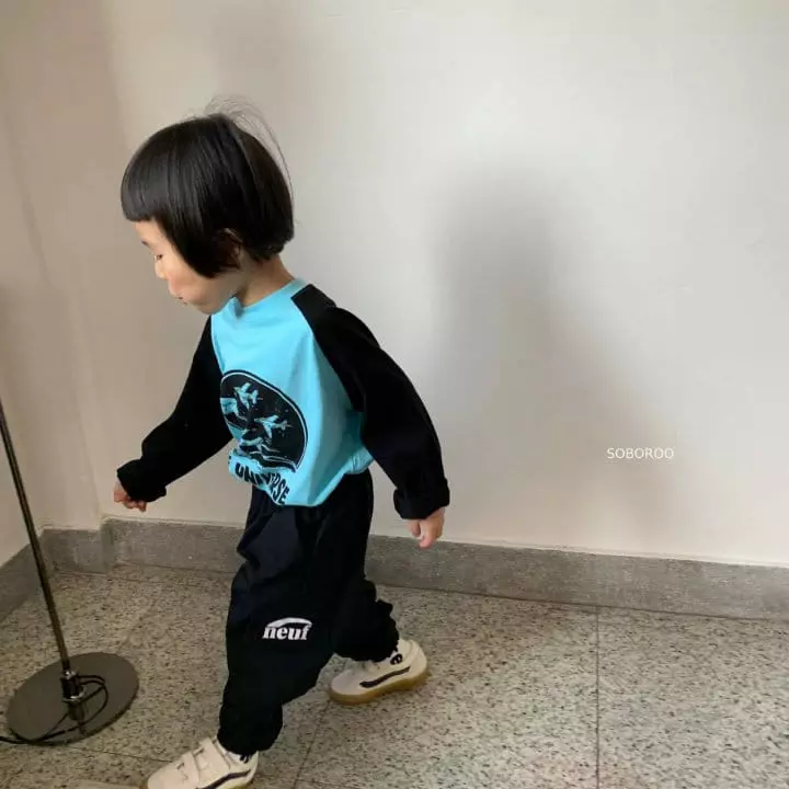Soboroo - Korean Children Fashion - #kidsstore - Universe Raglan Tee