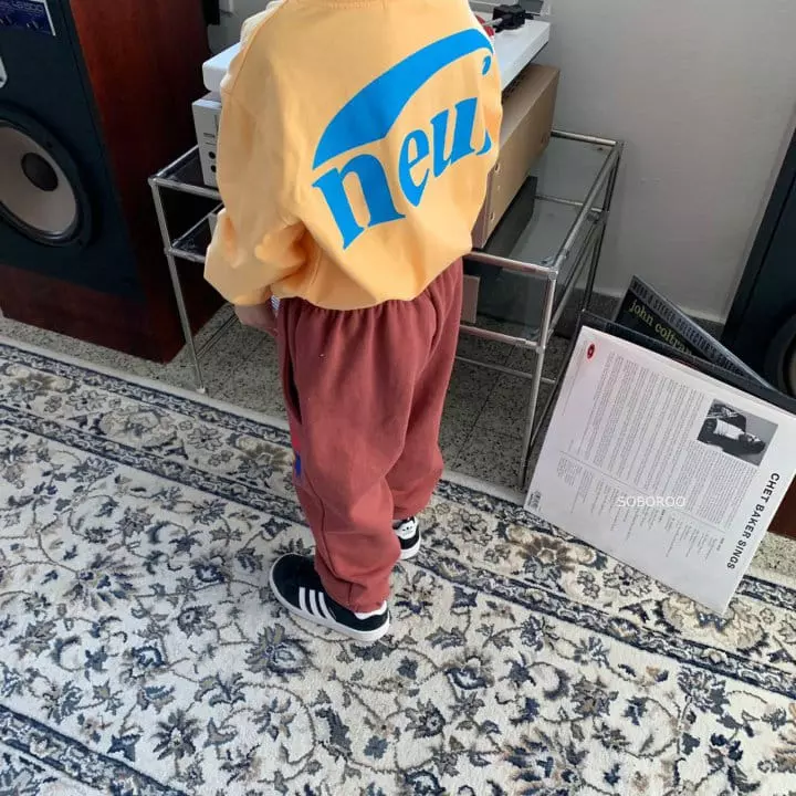 Soboroo - Korean Children Fashion - #kidsstore - Single Logo Tee - 12
