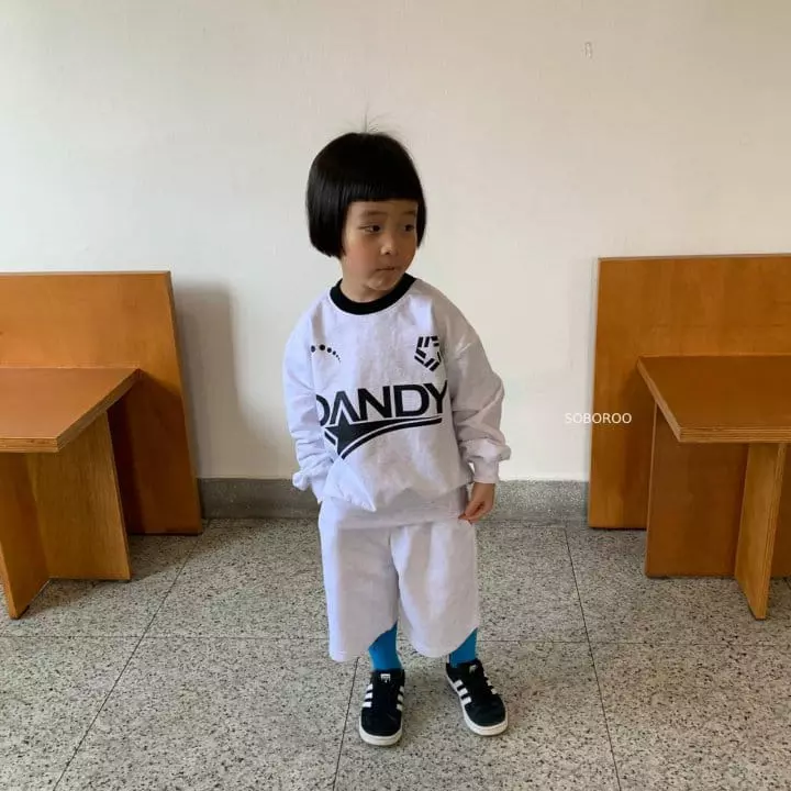 Soboroo - Korean Children Fashion - #kidzfashiontrend - Andy Top Bottom Set - 3