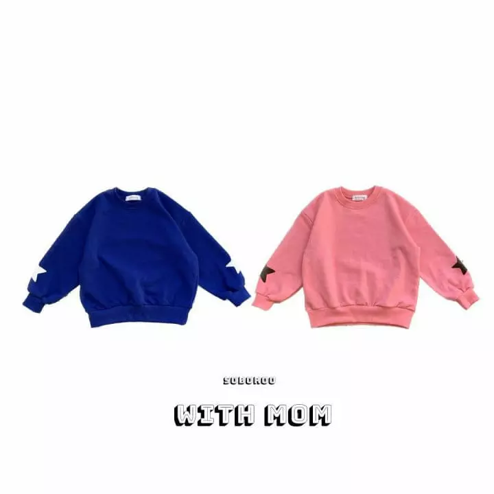 Soboroo - Korean Children Fashion - #kidzfashiontrend - Star Sweatshirt