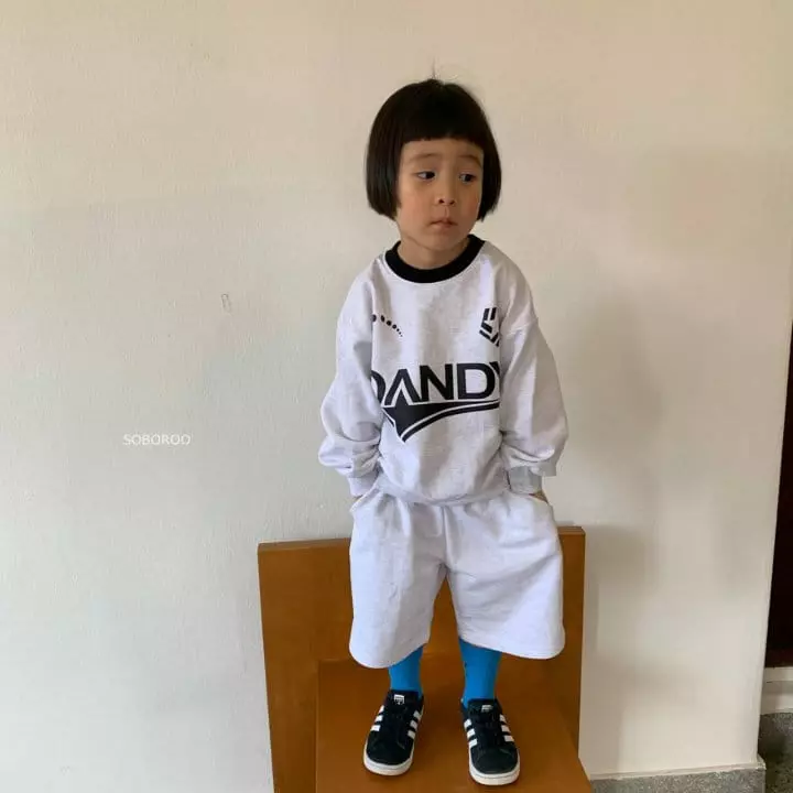 Soboroo - Korean Children Fashion - #minifashionista - Andy Top Bottom Set - 7