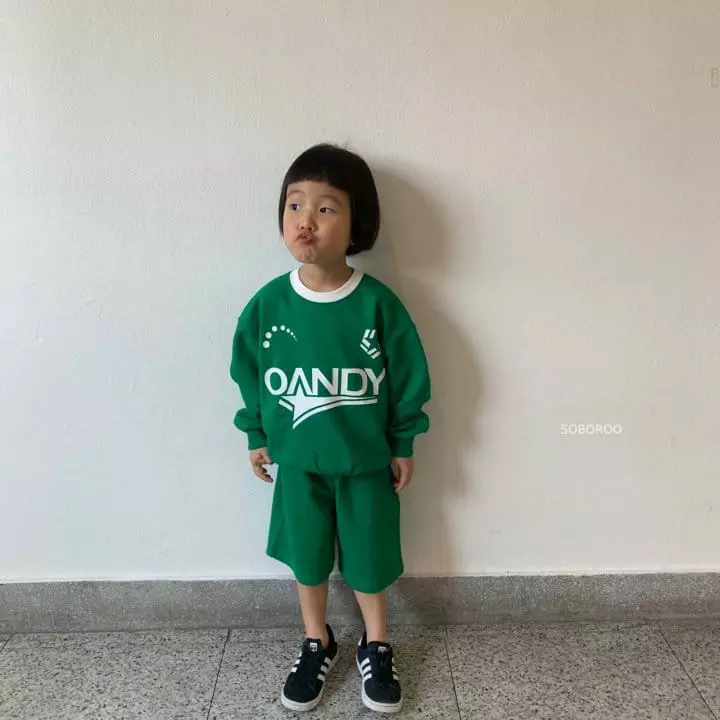 Soboroo - Korean Children Fashion - #prettylittlegirls - Andy Top Bottom Set - 8