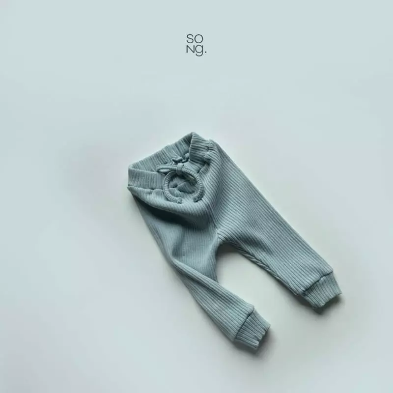 Song - Korean Children Fashion - #discoveringself - Rib Pants - 5