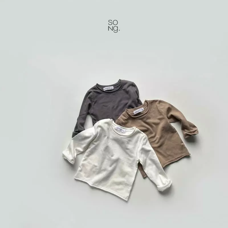 Song - Korean Children Fashion - #minifashionista - Span Sticky Tee - 2