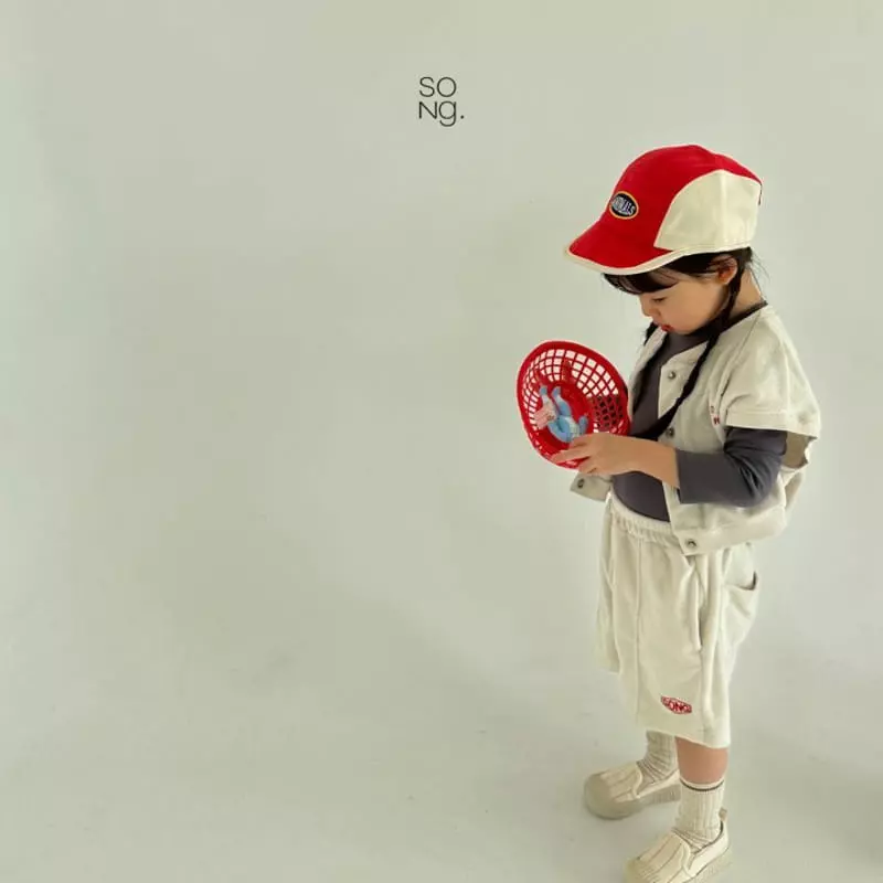 Song - Korean Children Fashion - #prettylittlegirls - Embrodiery Teddy Vest - 8