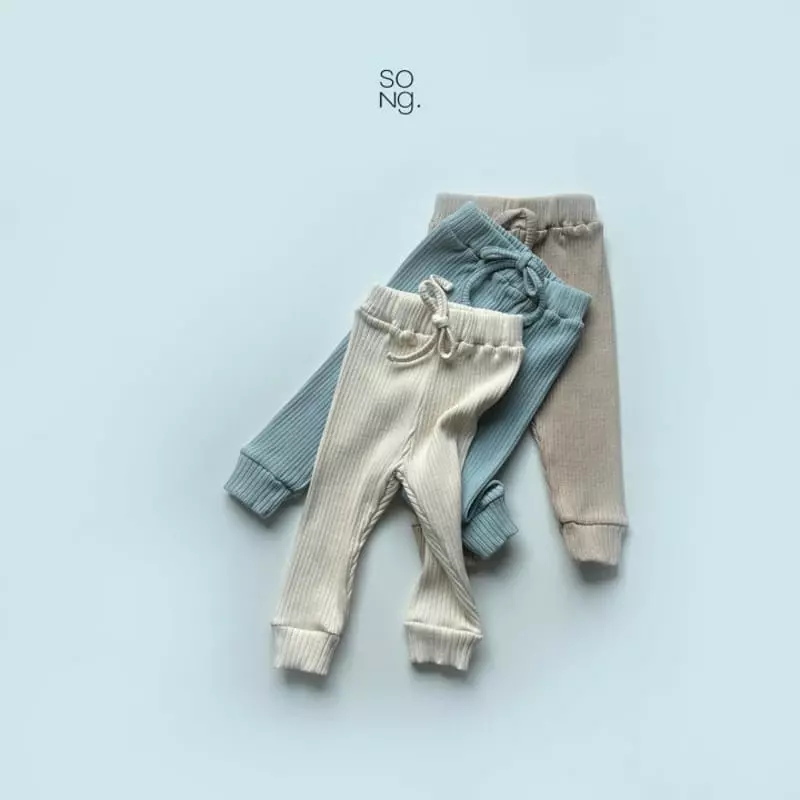 Song - Korean Children Fashion - #stylishchildhood - Rib Pants