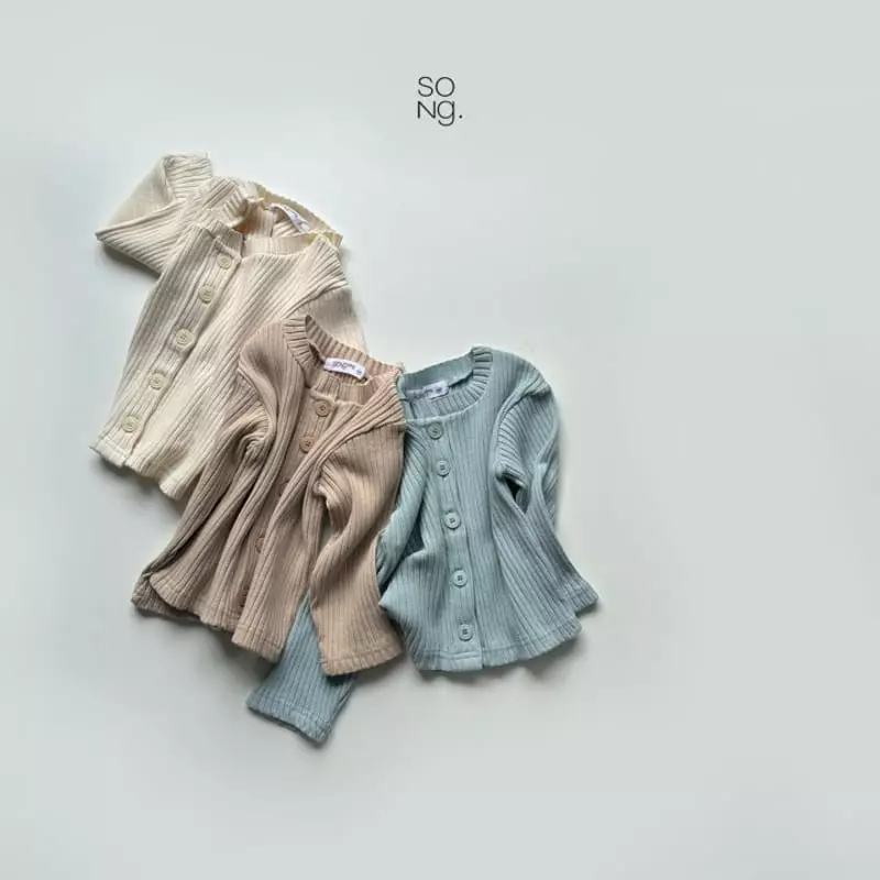 Song - Korean Children Fashion - #todddlerfashion - Momo Rib Cardigan - 8