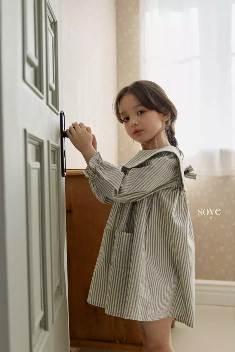 Soye - Korean Children Fashion - #Kfashion4kids - Sailot Dol One-piece - 5