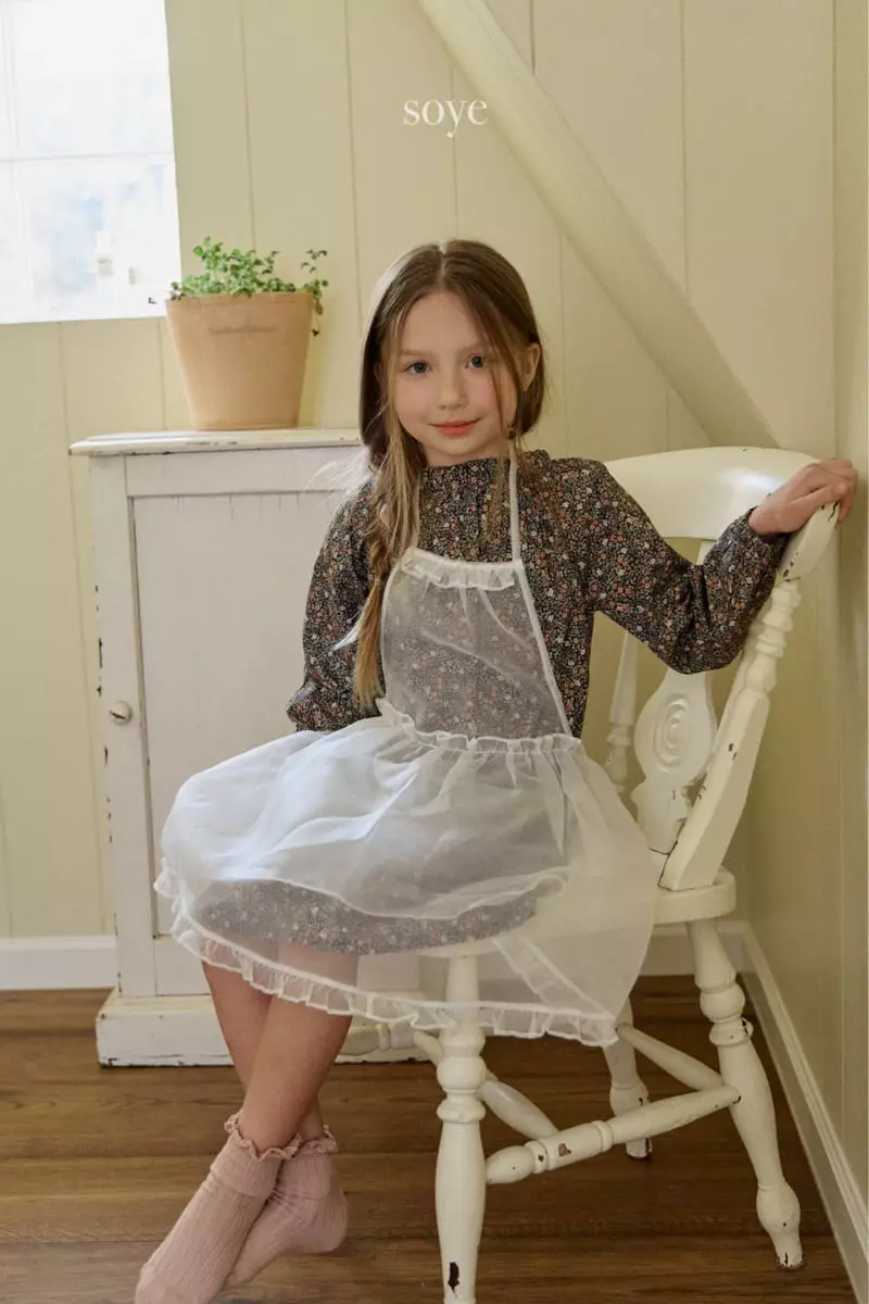 Soye - Korean Children Fashion - #childofig - Ogandi Apron - 4