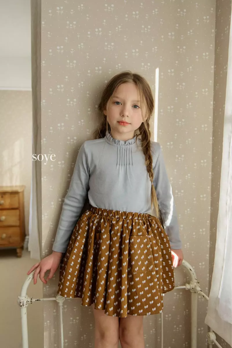 Soye - Korean Children Fashion - #designkidswear - Salt Frill Tee - 7