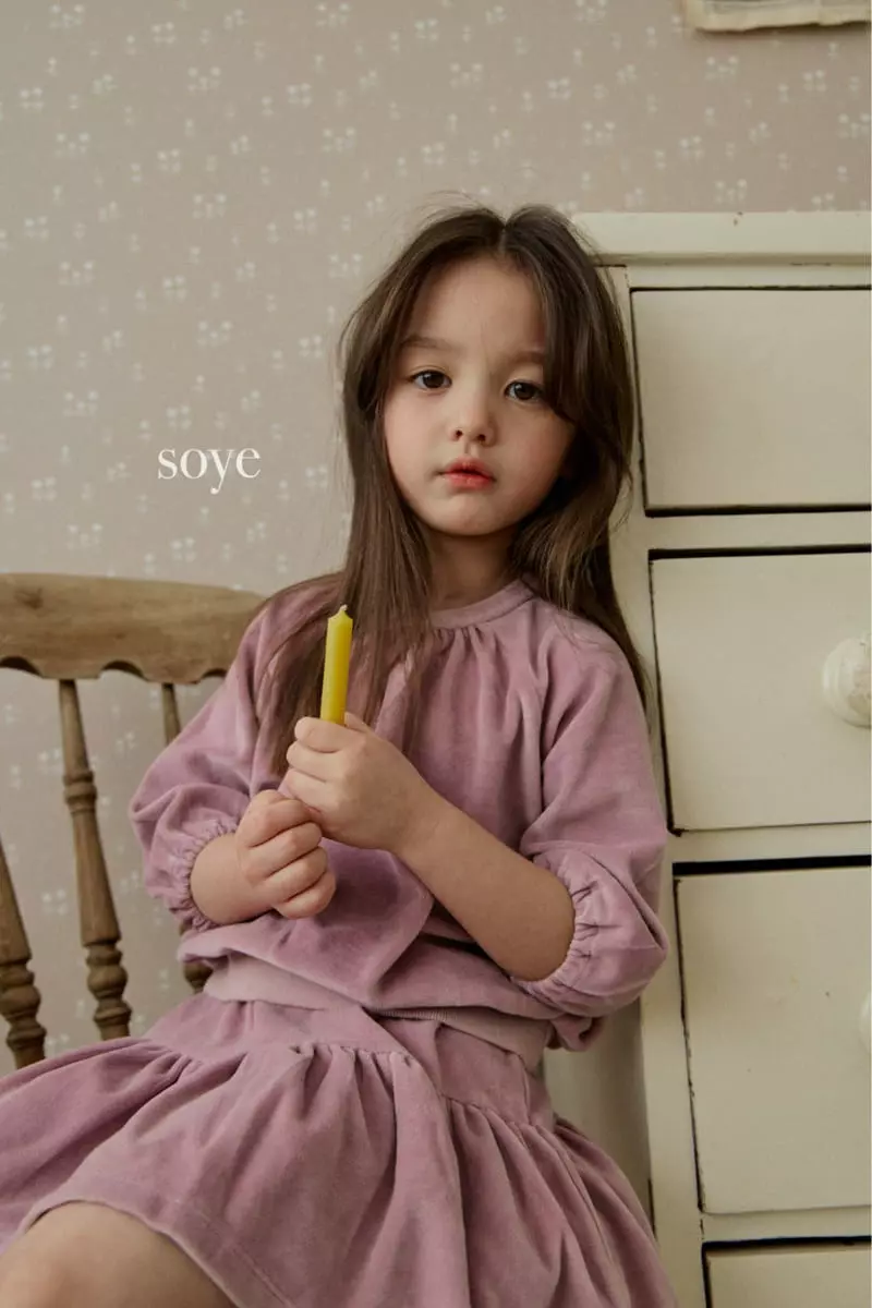 Soye - Korean Children Fashion - #minifashionista - Belly Top Bottom Set - 3