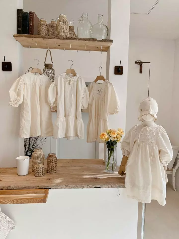 Studio M - Korean Children Fashion - #Kfashion4kids - Cloe Pintuck One-piece - 7
