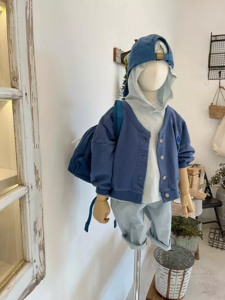 Studio M - Korean Children Fashion - #Kfashion4kids - Cotton V Cardigan - 5