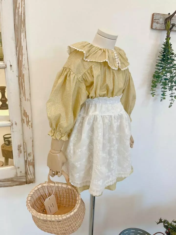 Studio M - Korean Children Fashion - #childofig - Lace Skirt - 3