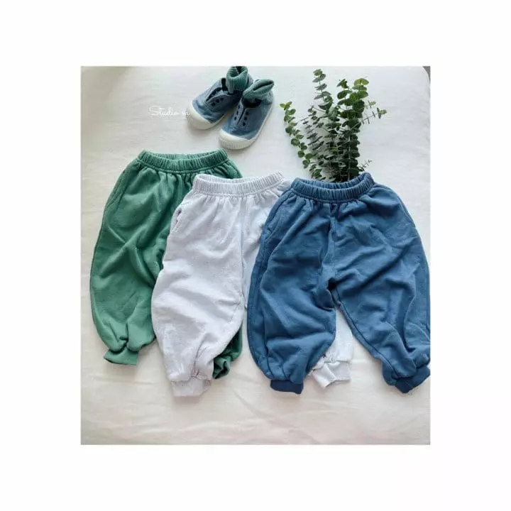 Studio M - Korean Children Fashion - #childofig - Soft Terry Pants