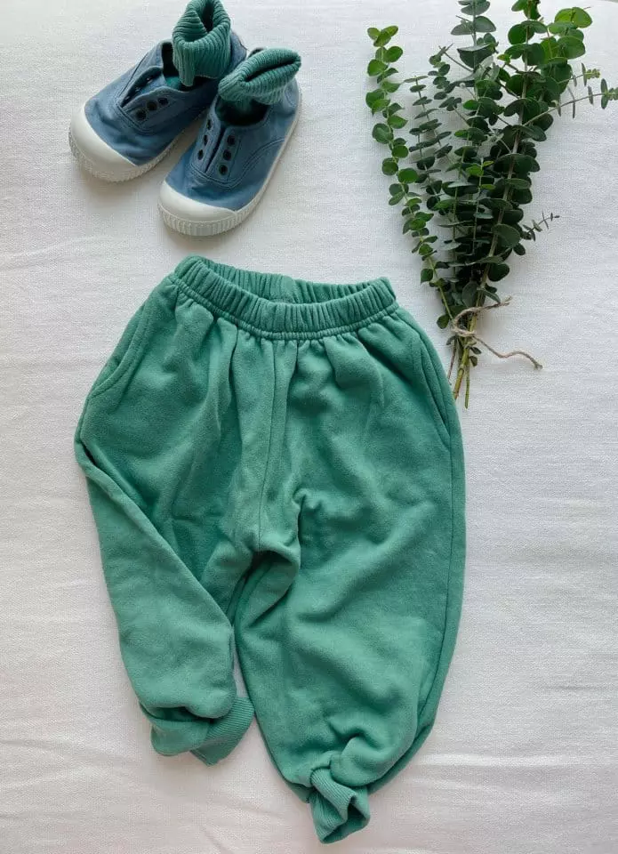 Studio M - Korean Children Fashion - #childofig - Soft Terry Pants - 2