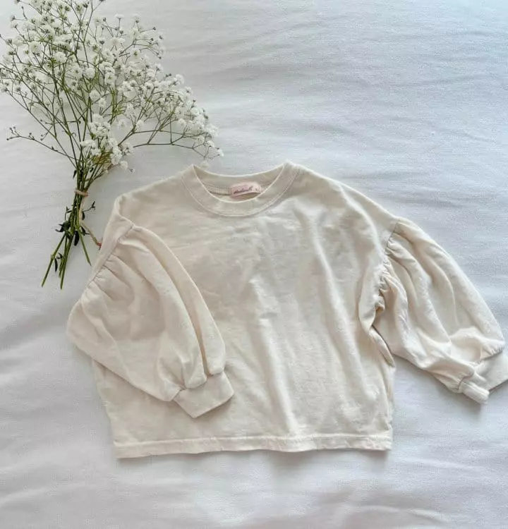 Studio M - Korean Children Fashion - #childofig - Ann Shirring Tee - 7
