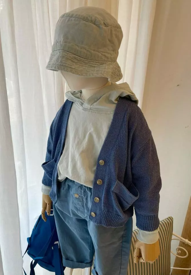 Studio M - Korean Children Fashion - #designkidswear - Bote V Cardigan - 10