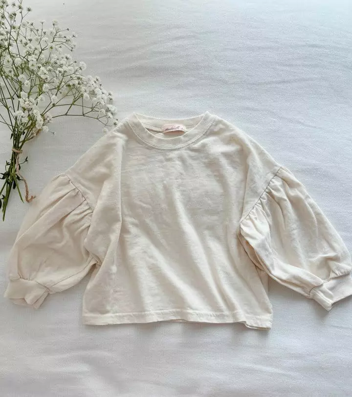 Studio M - Korean Children Fashion - #discoveringself - Ann Shirring Tee - 10