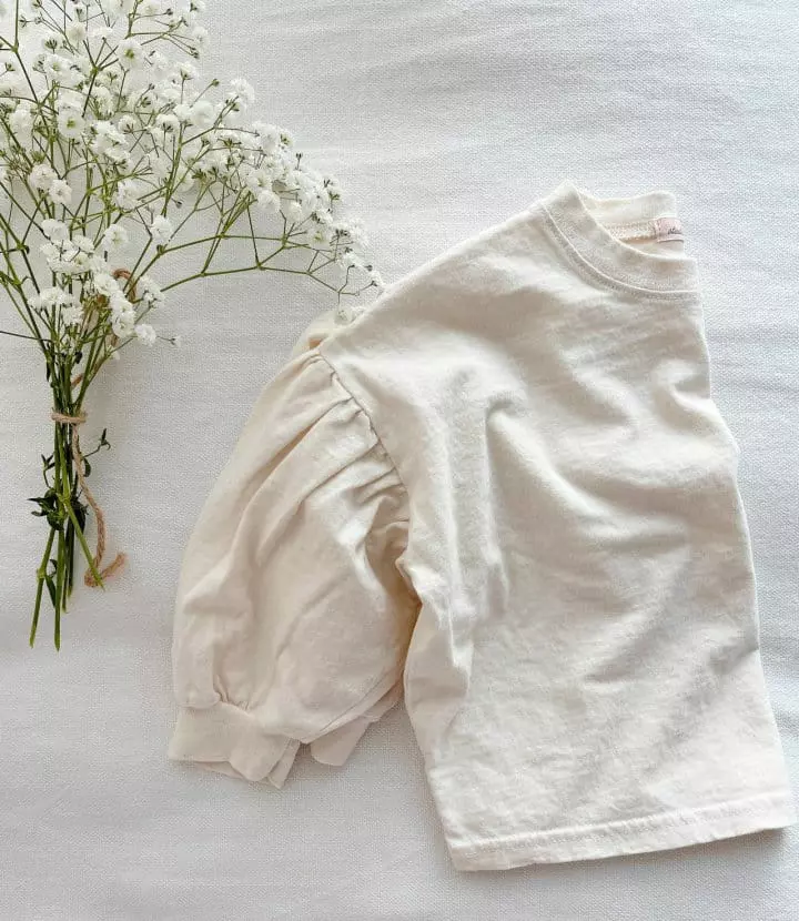 Studio M - Korean Children Fashion - #fashionkids - Ann Shirring Tee - 11