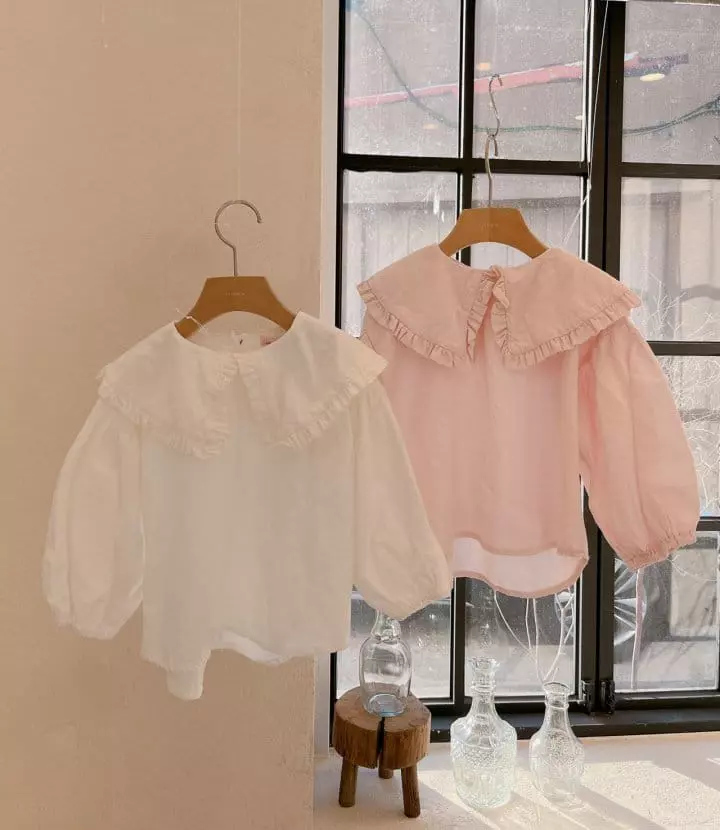 Studio M - Korean Children Fashion - #kidsshorts - New Sailot Blouse