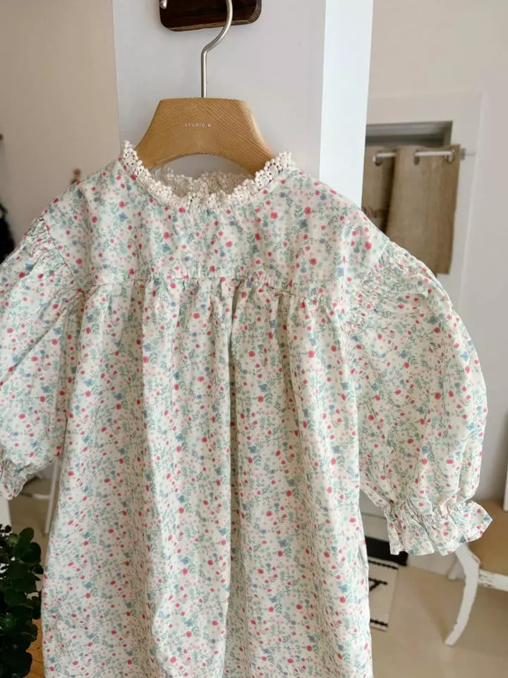 Studio M - Korean Children Fashion - #kidsshorts - Twinkle One-piece - 9