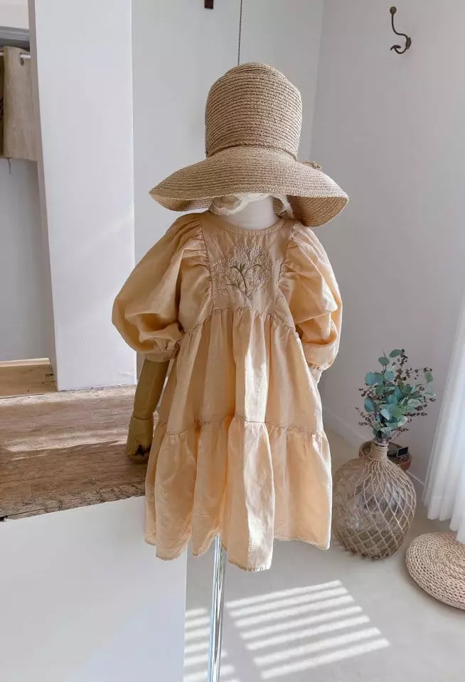 Studio M - Korean Children Fashion - #kidzfashiontrend - Angel Embrodiery One-piece - 12