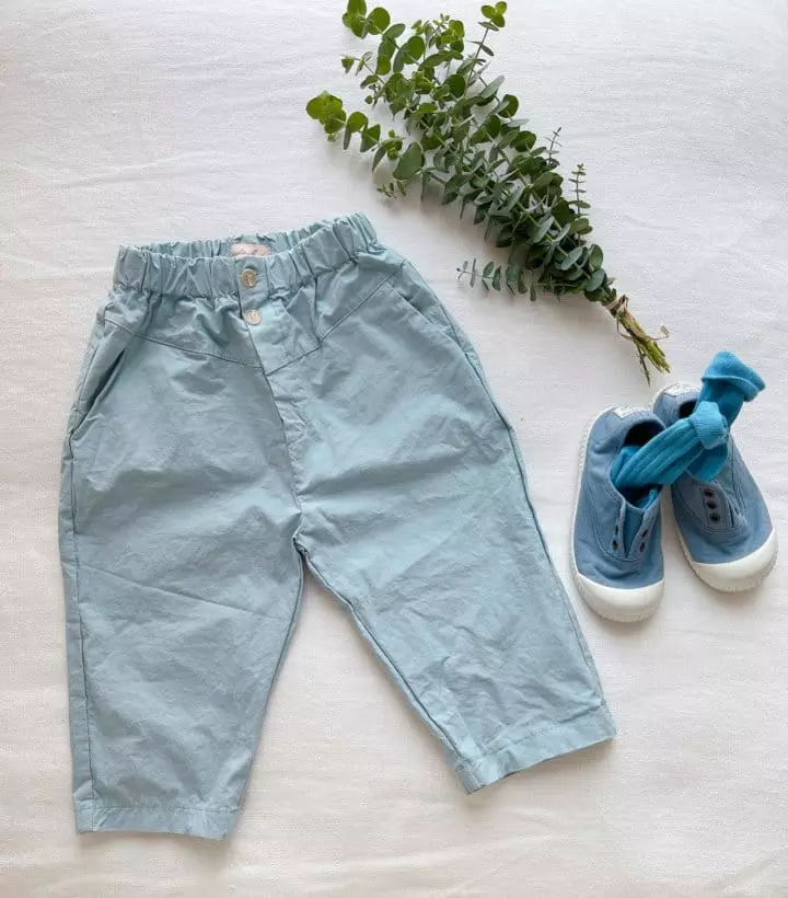 Studio M - Korean Children Fashion - #littlefashionista - Lolen Cotton Pants - 12