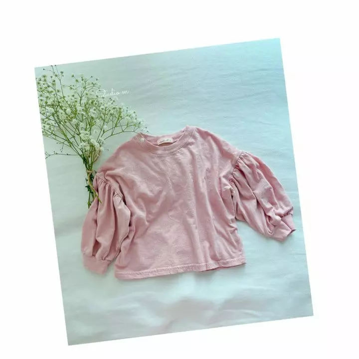 Studio M - Korean Children Fashion - #magicofchildhood - Ann Shirring Tee