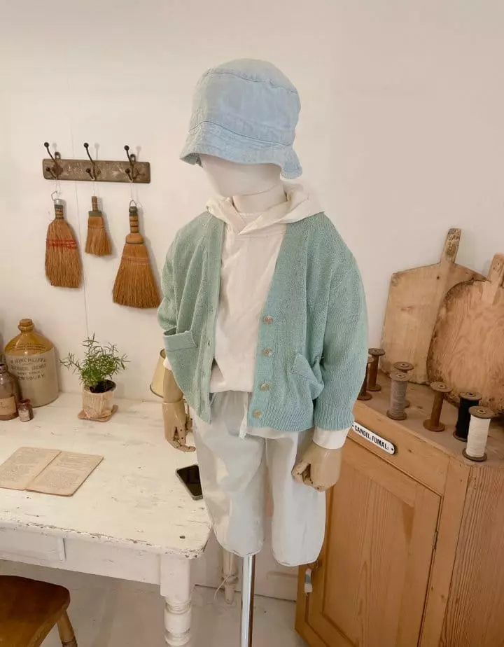 Studio M - Korean Children Fashion - #minifashionista - Bote V Cardigan - 3