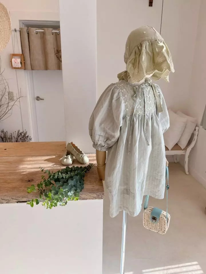Studio M - Korean Children Fashion - #todddlerfashion - Cloe Pintuck One-piece - 12