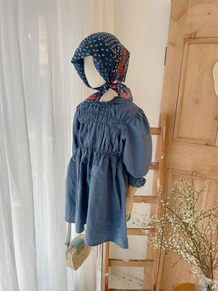 Studio M - Korean Children Fashion - #todddlerfashion - Anna Wrinkle One-piece - 3