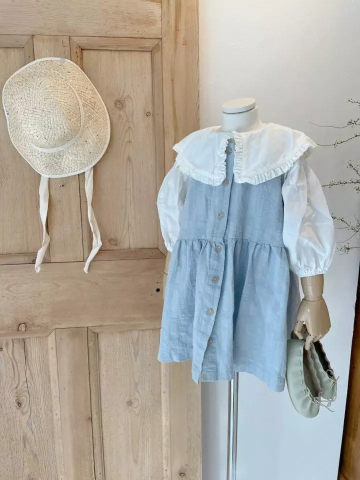 Studio M - Korean Children Fashion - #toddlerclothing - Ian Open One-piece - 7
