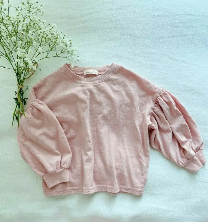 Studio M - Korean Children Fashion - #toddlerclothing - Ann Shirring Tee - 5