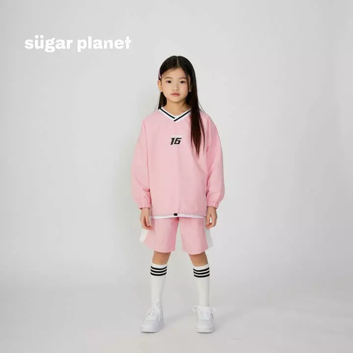 Sugar Planet - Korean Children Fashion - #childofig - Lacing Pullover Top Bottom Sert - 11