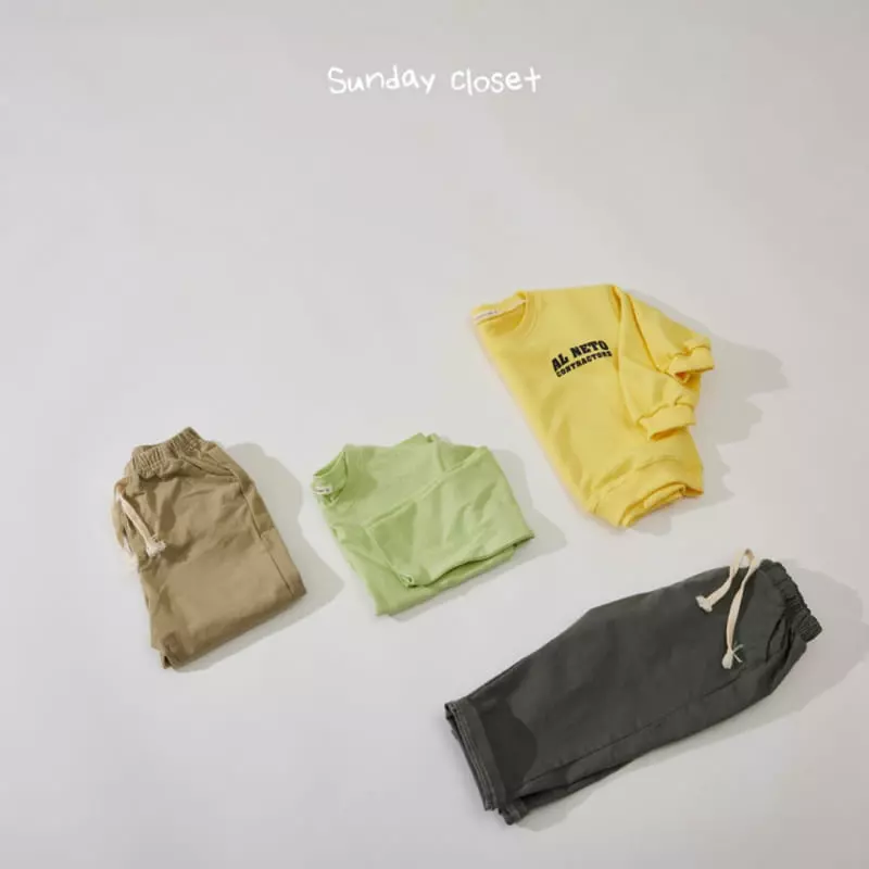 Sunday Closet - Korean Children Fashion - #stylishchildhood - Basic Tee - 4