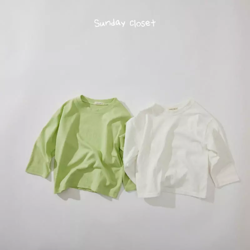 Sunday Closet - Korean Children Fashion - #todddlerfashion - Basic Tee