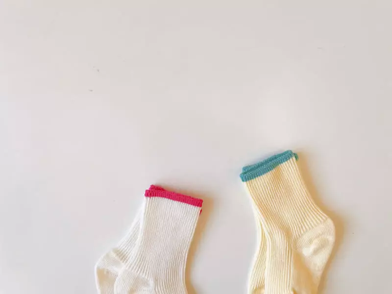Teamand - Korean Children Fashion - #toddlerclothing - Lemon Cke Socks Set - 6