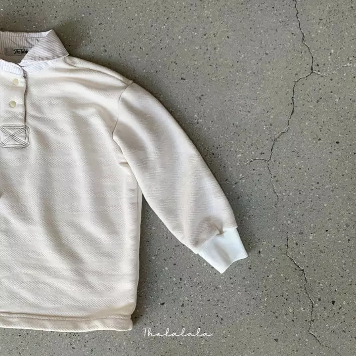 The Lalala - Korean Children Fashion - #kidzfashiontrend - Herringbone Sweatshirt - 4
