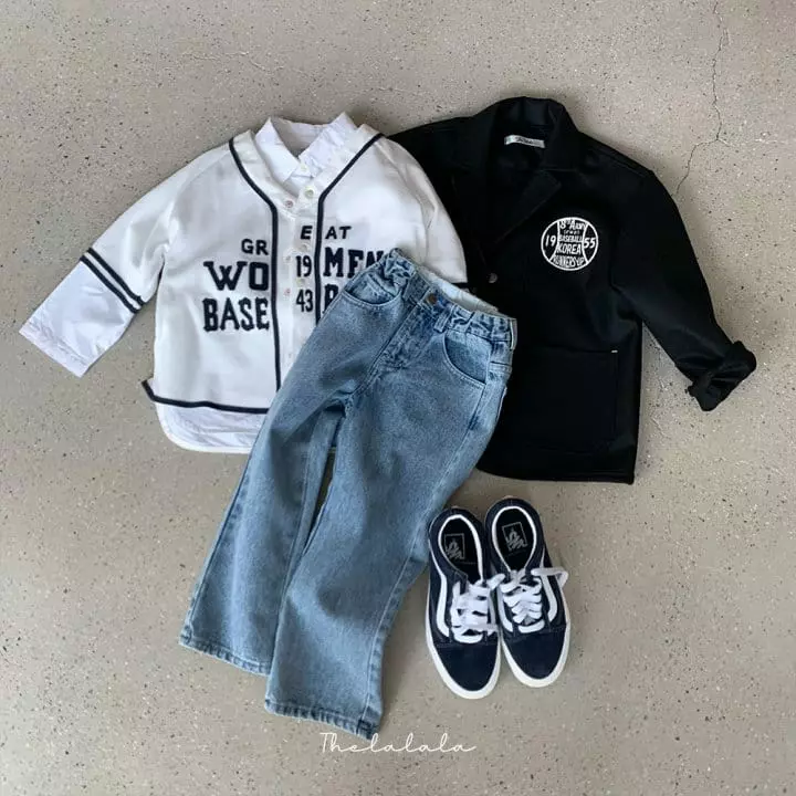 The Lalala - Korean Children Fashion - #discoveringself - Vintage Baseball Cardigan - 9
