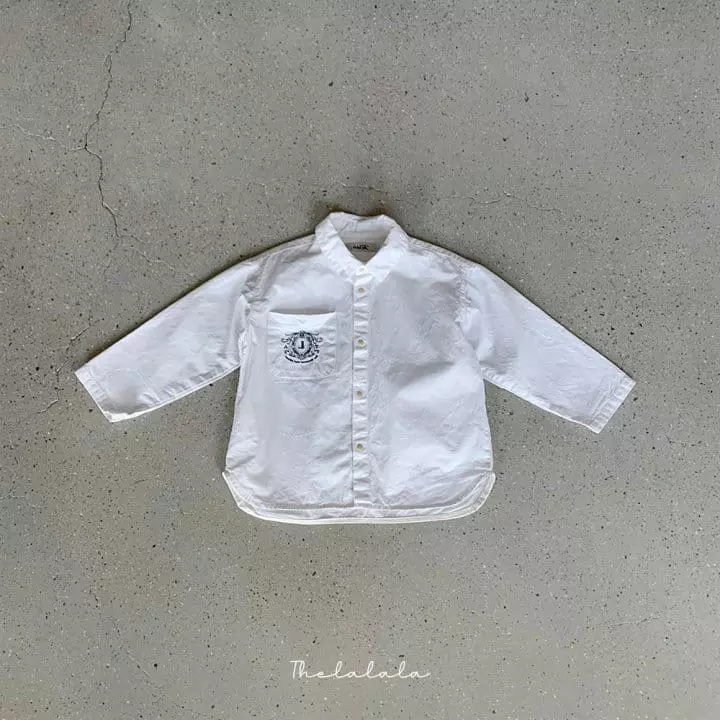 The Lalala - Korean Children Fashion - #discoveringself - Letter Fresh Shirt