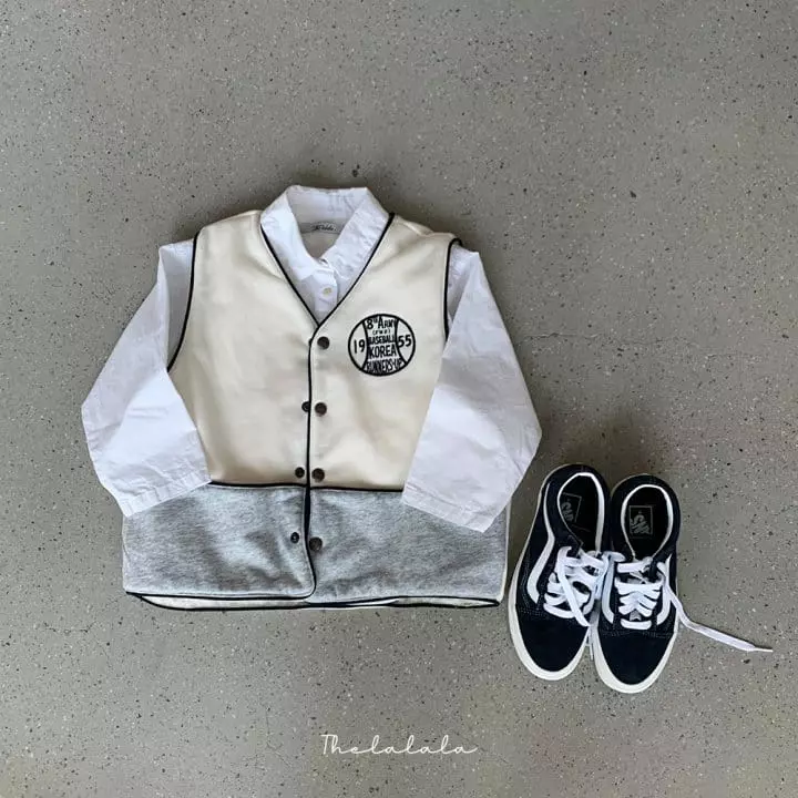 The Lalala - Korean Children Fashion - #fashionkids - Vintage Sweat Vest - 11