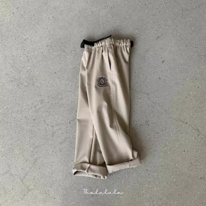 The Lalala - Korean Children Fashion - #fashionkids - Letter Fresh Pants - 3