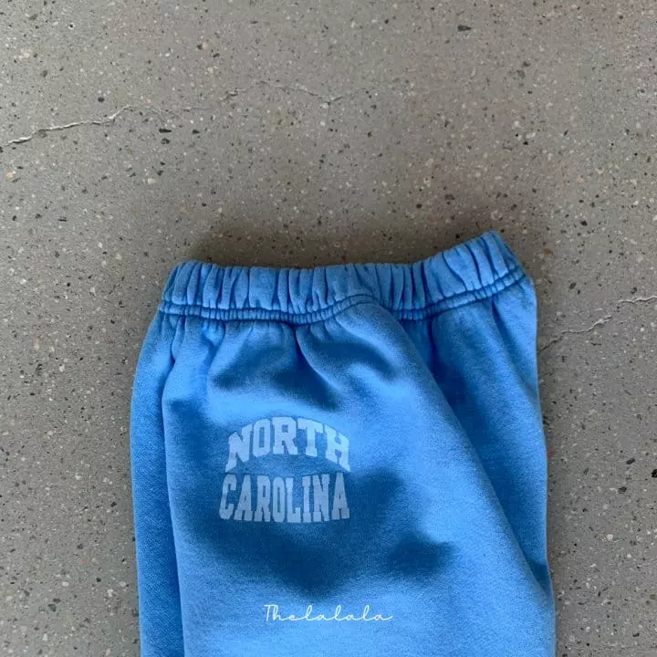 The Lalala - Korean Children Fashion - #kidsshorts - Sweats North Carolina Top Bottom Set - 5