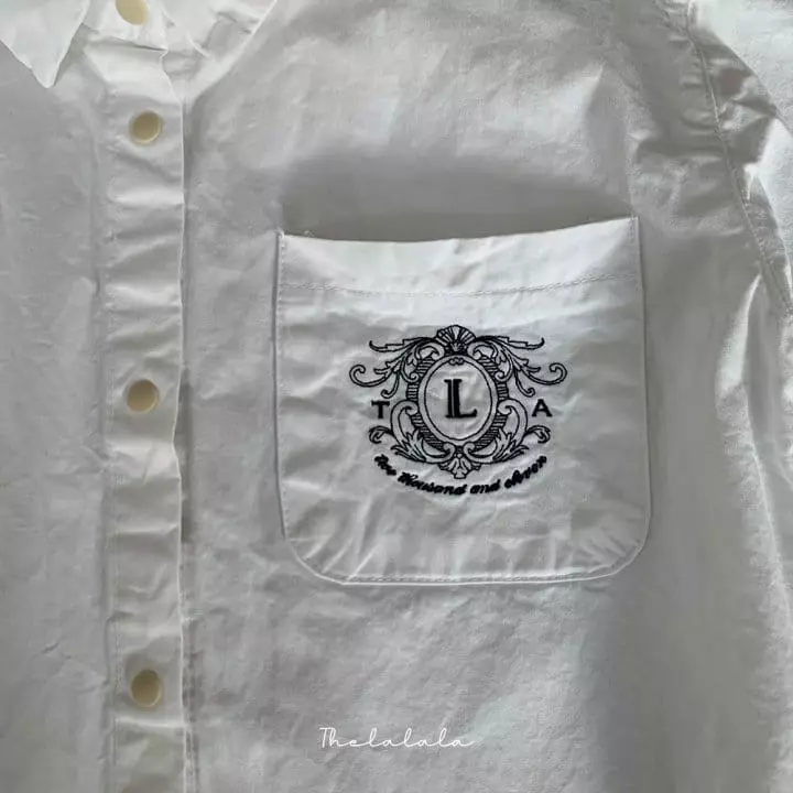 The Lalala - Korean Children Fashion - #kidsshorts - Letter Fresh Shirt - 4