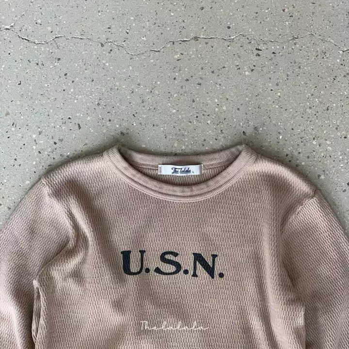 The Lalala - Korean Children Fashion - #littlefashionista - Summer USN Top Bottom Set - 11