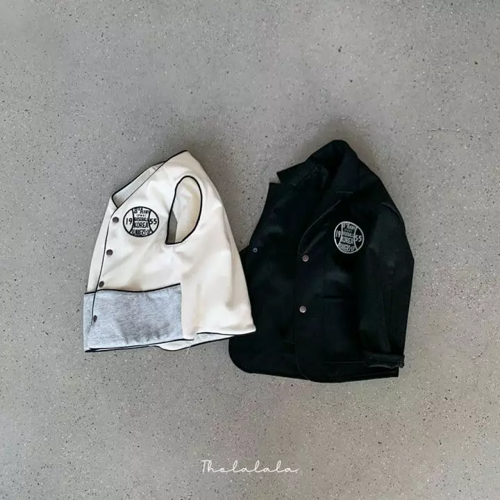 The Lalala - Korean Children Fashion - #littlefashionista - Flannel School Jacket - 3
