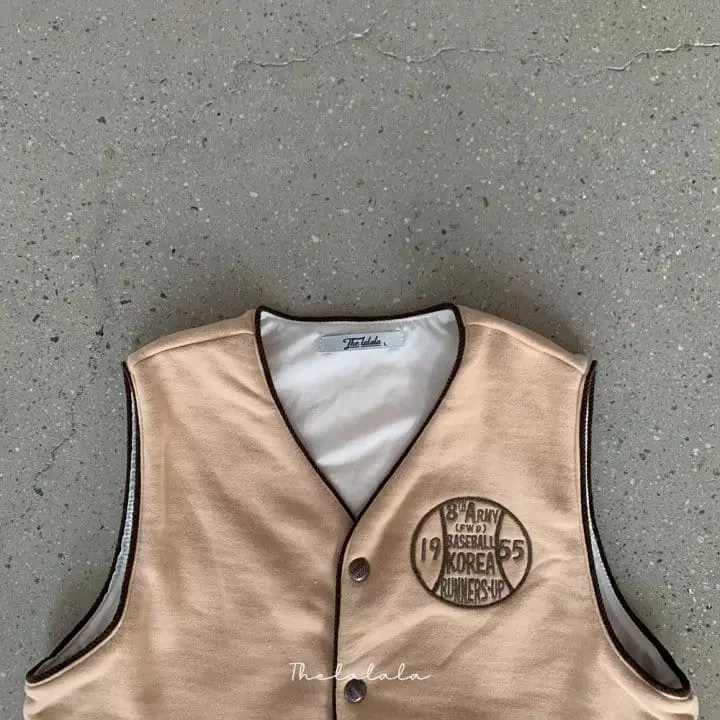 The Lalala - Korean Children Fashion - #stylishchildhood - Vintage Sweat Vest - 6