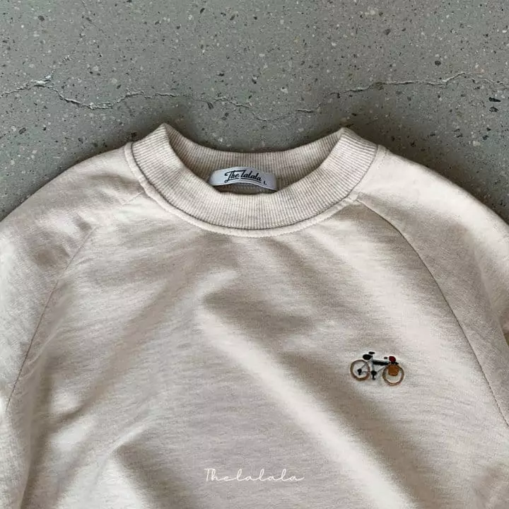 The Lalala - Korean Children Fashion - #todddlerfashion - Bicycle Sweatshirt - 2